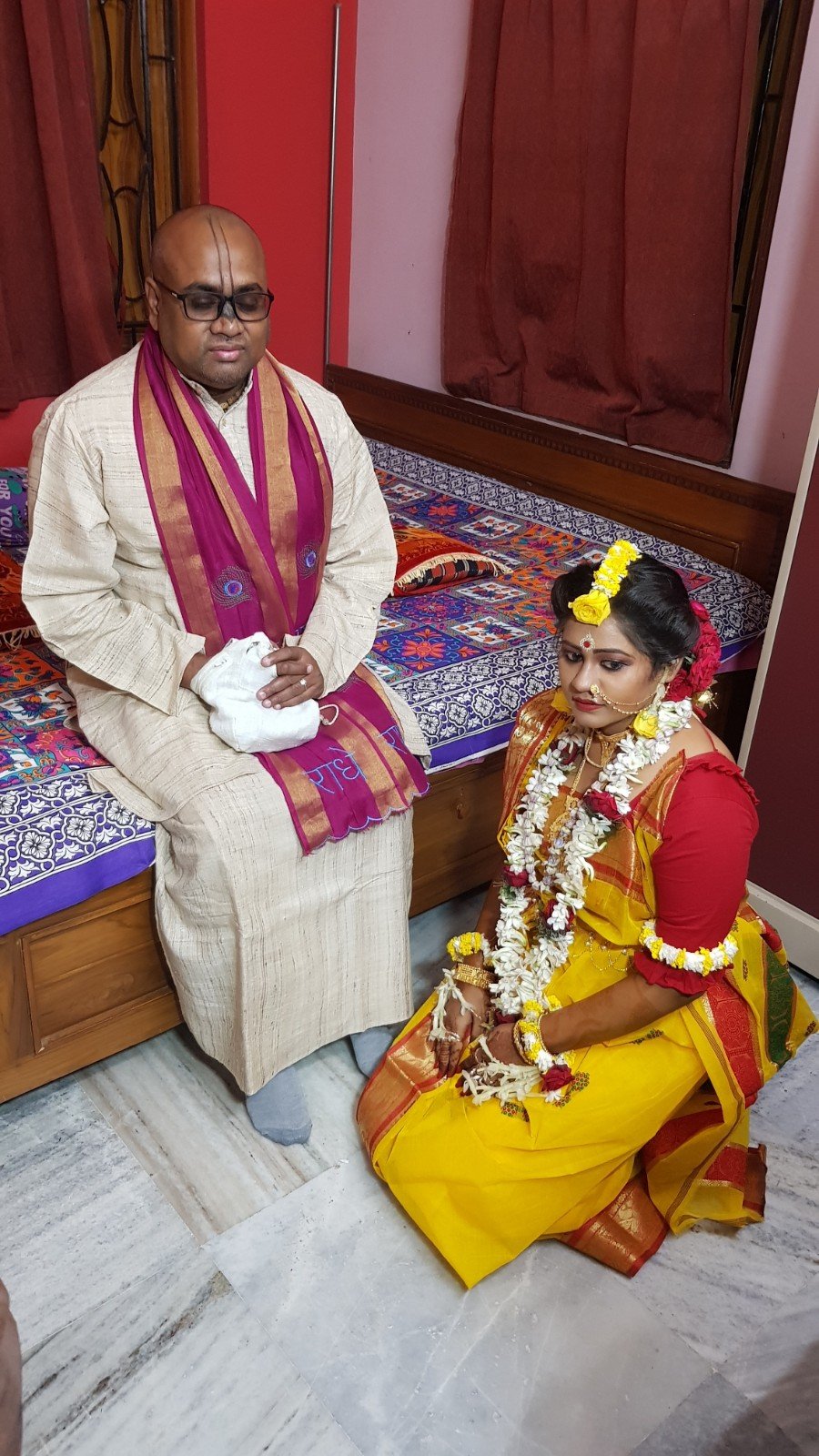  Visiting devotees. Asansol. 2019.11.18